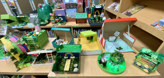 photo of PK Leprechaun Traps on display in the Haynes Library, March 2023